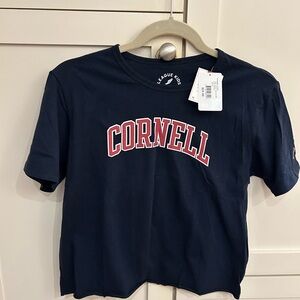 NWT Cornell youth navy short sleeve tee, size xl